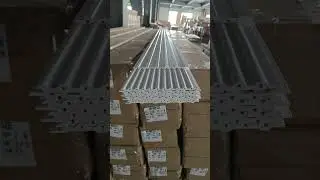 Nepal WPC fluted Wall Panel  supplier Factory direct sales