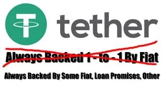 Tether USDT больше не обеспечен фиатными деньгами в соотношении 1 к 1