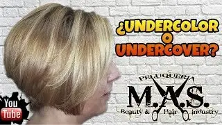 Cabello Color Rubio UNDERCOLOR UNDERCOVER Hair tutorial step by step 2017