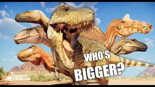 The Largest Carnivorous Dinosaurs &ndash; Who Was Bigger Than T. rex? | Prehistoric Kingdom