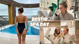 BESTIE SPA DAY & BEACH DAYS | WEEKEND VLOG | annies first beach walk || Talia Rose