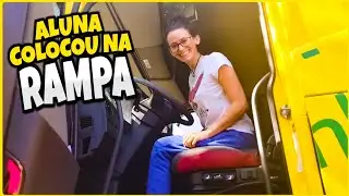 ALUNA COLOCOU CAMINHAO NA RAMPA DO POSTO | CONHECENDO UM POUCO MAIS ELA.