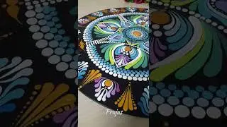 Mesmerizing Mandala Art Reveal ✨ | Hand-Drawn Mandala