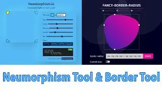 Tool create Neumorphism Border for html css