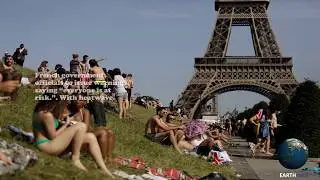 Europe heatwave breaks temperature records.