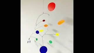 Papillon Art Mobile in Pride Colors by Atomic Mobiles