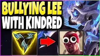 Embarrassing Lee Sin With Trinity Kindred! (Where Are You Aiming You Q Lee!?)