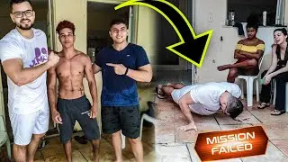 Coloquei os Caras de Academia pra Treinar Calistenia Comigo! Aguentaram?