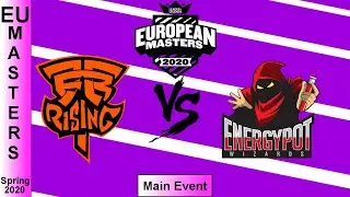 Fnatic Rising vs Energypot Wizards Highlights | EU Masters Main Stage Spring Split Day 2