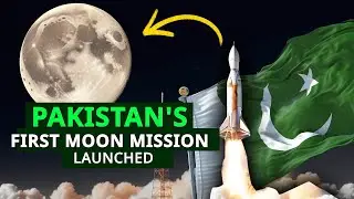 Pakistan's first Moon mission 'iCube Qamar' launched. #pakistanspace mission