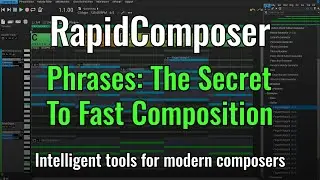 Working with phrases in RapidComposer - easier than you think #musicproducer #songwriter #tutorial
