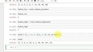 Using the statistics library in Python 3 to compute descriptive statistics