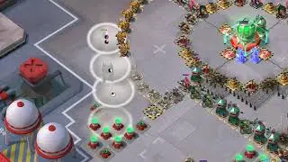 Boom Beach: Green Court - Top Shield and Core Rush in One Hit