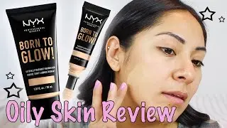 Testing the New Born to Glow Concealer With The Born To Glow Foundation On Oily Skin