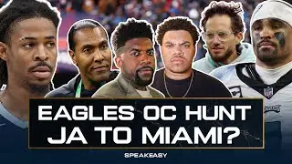 Acho and T.J. Discuss The Eagles OC SEARCH, Ja Morant’s FUTURE & PREVIEW Divisional Round Matchups