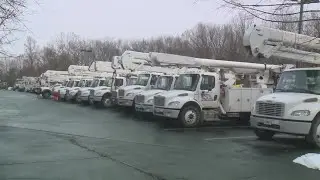 New London crews brace for severe storm