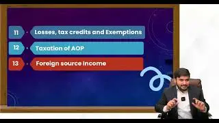1st Class of CAF-02 Taxation Principles and Compliance By Sir Abdullah Maqsood March-26 Attempt