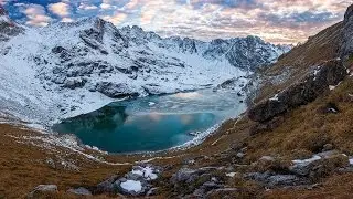 Zum Sonnenuntergang am Gufelsee - Landschaftsfotografie