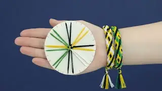 Kumihimo bracalet making 
