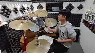 鬼滅之刃 Lisa 紅蓮華 drum cover by 鎧謙 