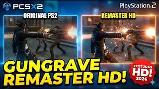Remaster HD de GUNGRAVE no PCSX2 (Instalar Texturas + Configura&ccedil;&atilde;o 2026)