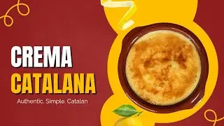 Crema Catalana | Original Spanish Dessert Recipe (Easier than Cr&egrave;me Br&ucirc;l&eacute;e!)