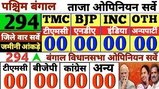 West Bengal (WB) assembly election 2026 Opinion Poll | Exit Poll TMC BJP Mod INC Bangal assembly