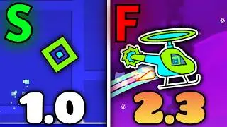 Ranking Every Geometry Dash Update [Tier List]