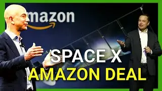 Elon Musk And Jeff Bezos Partnership to launch SpaceX Starlink rival satellites Amazon Kuiper