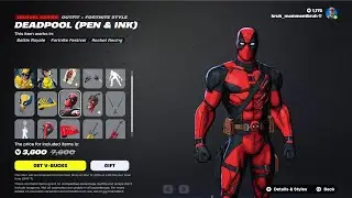 Deadpool and Wolverine Skins Are Back! (March 9th, 2025) (Fortnite item shop)