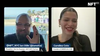 Artist Carolina Coto and Host Ian Utile - NFT NYC 2025 Pre-Event Beachside Chat