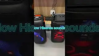 Side by side comparison of the JBL Party Box 110 and the Hisense Party Rocker One HP100.
