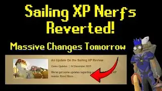 Парусный спорт спасён! Потеря опыта отменена | OSRS