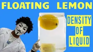 Floating Lemon Experiment |MASKMAN SCIENTIST|