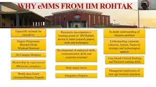 Executive Master of Management Studies | IIM Rohtak | Last Date to apply 11 May 2022