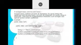 String class methods and Introduction to Exception Handling - 5 keywords to handle exception