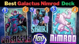 BEST GALACTUS NIMROD DECK Destroys Opponents Easily! (to Infinite Rank) - Marvel Snap