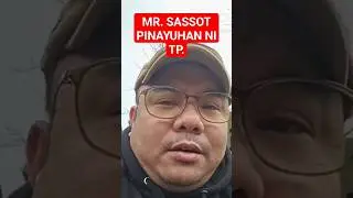 🔴 Mr.  Sassot, pinayuhan ni Thinking Pinoy.