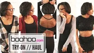 BOOHOO.COM | Winter Try-on Haul | #BlackGirlsYouTubeToo