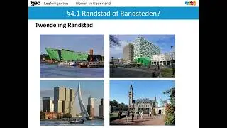 VWO NL steden - De Geo Wonen in Nederland H4.1