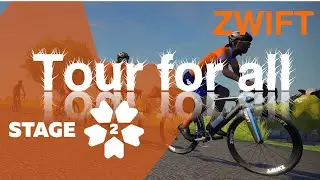 Соревнования Zwift. Tour for all 2020: 2 этап Женская гонка (19,9 km, 255 m)