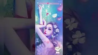 korean girl beautiful sort video images.
