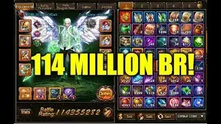 Wartune :- Account Overview 114 Million BR ShadowOfDark (Knight Class)