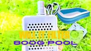 Can This Tiny Pump Filter a HUGE Inflatable Pool (800 Gallons!)? Hygger Pump TEST