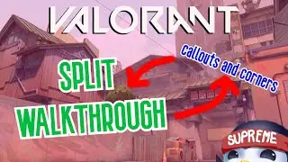 Split Map Walk Through || Callouts, Corners, and more!