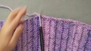 How to make the edge of your crochet project fine?#diy #crochet 