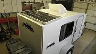 runaway camper solar power install