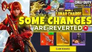 Season 2 All New Update | Changes Reverted | Legendary Skins | Returning | COD Mobile | CODM Leaks