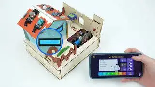 Bộ kit nh&agrave; th&ocirc;ng minh cho mạch Microbit - Điều khiển qua app điện thoại-Lập tr&igrave;nh k&eacute;o thả - Python