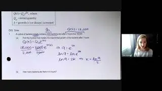 5.6 Exponential Functions as Mathematical Models